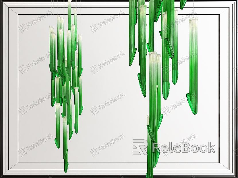 Decorative chandelier crystal chandelier strip chandelier model