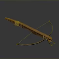 Crossbow Mechanical Crossbow Shift Bow and Arrow Shoot Far Equipment Weapons High-tech Crossbow 3d model