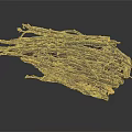 Natural Wooden Twigs Stacked in Organic Form with Earthy Tones and Textured Surfaces