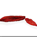Fresh Dried Red Goji Berries Close Up View as Natural Healthy Superfood Snack