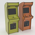 Modern game machine large game machine 3d model