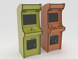 Modern game machine large game machine 3d model