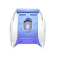 Smart Machine Blue And White Housing With Innovative Design Components