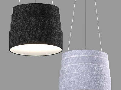 Modern Minimalist Chandelier Simple Chandelier 3d model