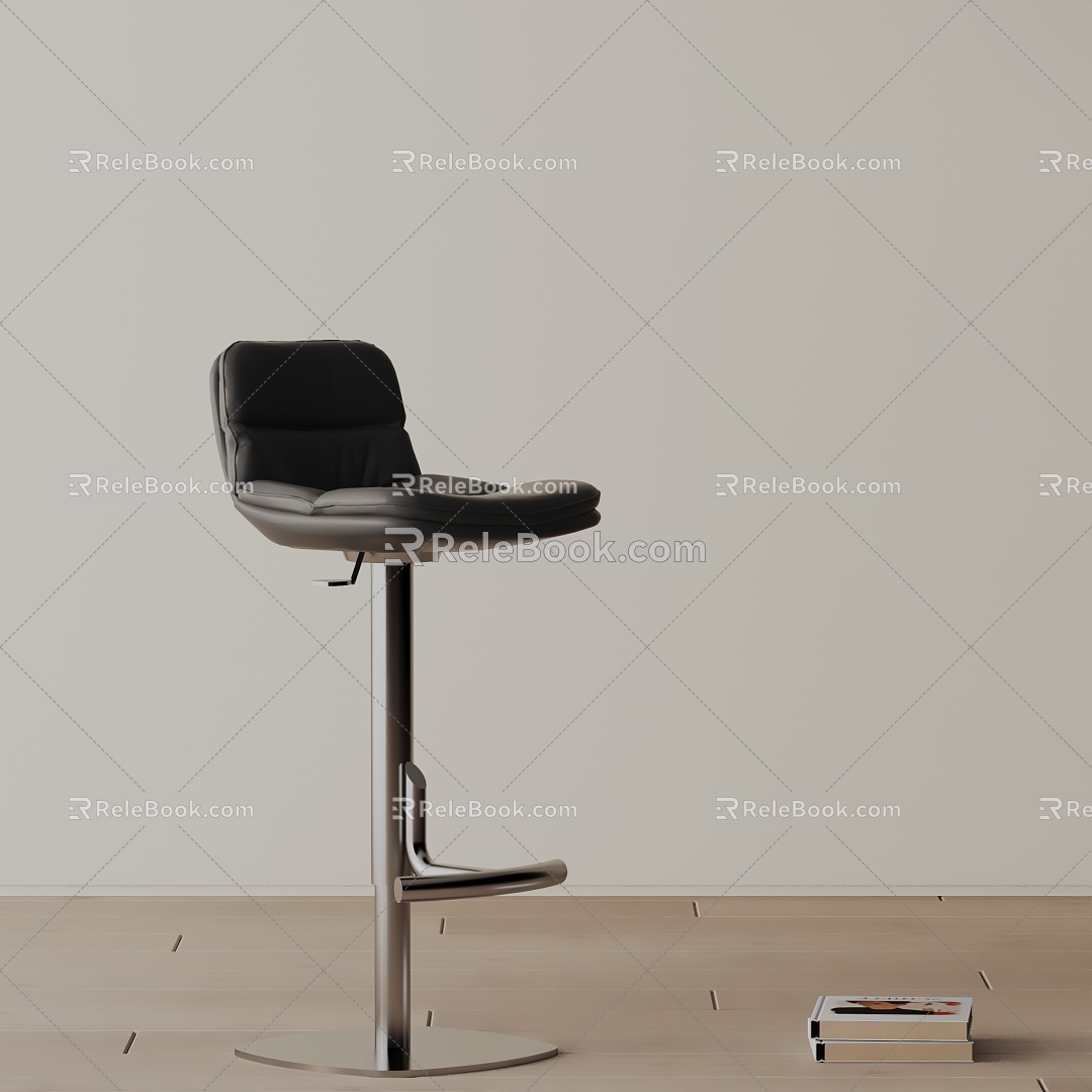 Modern Bar Chair 3d model