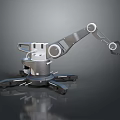 Modern Robot Arm Mechanical Arm Robot Arm Robot Head 3d model