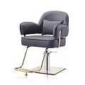 Ergonomic Modern Massage Chair With Leather Upholstery And Metal Support Frame