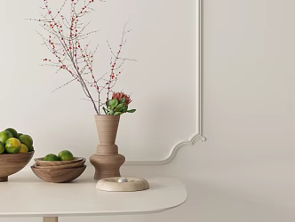 Modern ornaments combination 3d model