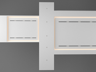 Modern Ceiling Without Main Lights model