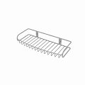 Stainless Steel Bathroom Shower Caddy Storage Rack for Daily Washing Supplies Organization