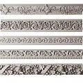 Gypsum Cornice with Ornate Patterns and Various Styles for Home Interior Design
