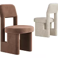 MENU Dining Chair Combination 3d model
