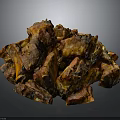 Delicious Oven Roasted Pork Ribs Golden Brown Tender Juicy with Savory Seasoning