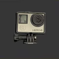 GoPro HERO4 Action Camera With Mount And Display Screen For Outdoor Activities