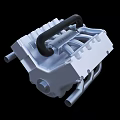 Industrial Grade Mechanical Machinery With Metal Housing And Multiple Connection Ports