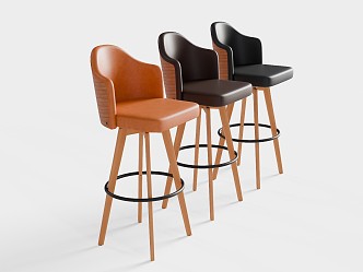 BANQUETA Bar Chair 3d model