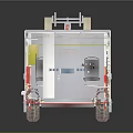 Bus Large Bus CMB Medium Van Large Van Bus School Bus Van Box Car 3d model