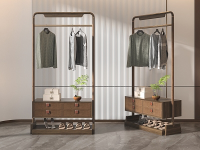 New Chinese style hanger coat rack model