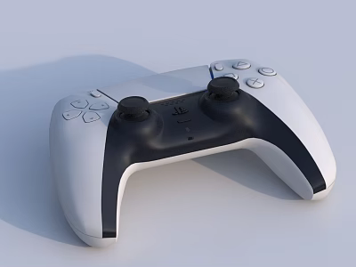 Modern Gaming Controller With Ergonomic Grip And Wireless Features For Entertainment Electronics 3d model