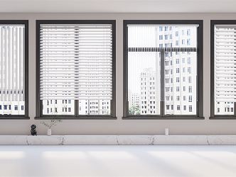 Modern venetian blinds 3d model