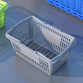 Colorful Plastic Storage Baskets And Containers In Various Sizes For Household Organization