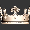 European-style Crown Crown Crown 3d model