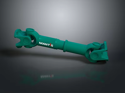Green Mantis Household Tool Connecting Rod With Sturdy Metal Construction For Home Use 3d model