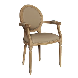 European Dining Chair European Dining Chair American Dining Chair Classical Dining Chair Vintage Dining Chair Single Chair Leisure Chair Backrest Chair Armchair 3d model