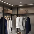 Modern Cloakroom 3d model