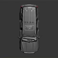 Silver Luxury SUV With Chrome Grille Large Alloy Wheels And Reflective Surface