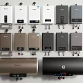 Contemporary Household Electric Water Heaters With Various Styles And Color Options