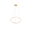 Modern White Curved Chandelier With Metal Frame And Hanging Cords Design