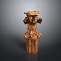 Columns Stone Columns Stone Columns Old Columns Roman Columns Roman Columns Classical Columns Greek Columns 3d model