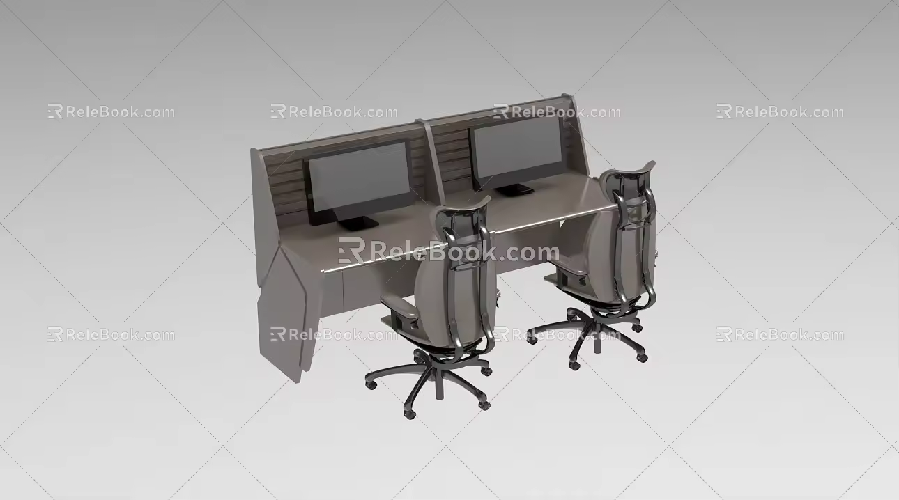 Industrial Control Computer Computer Components 1235 3d model