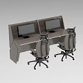 Industrial Control Computer Computer Components 1235 3d model