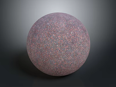 Decorative Colorful Textured Purple And Pink Sphere With Intricate Surface Details 3d model
