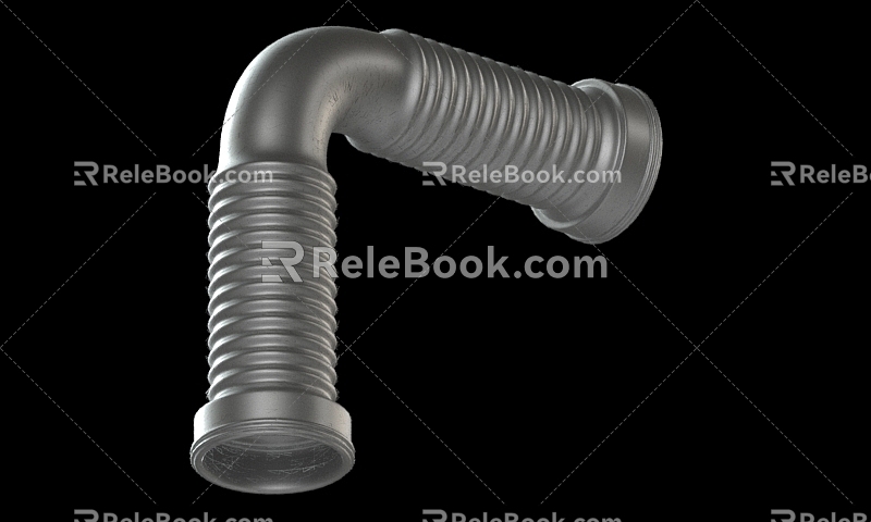 Modern Piping 3d model