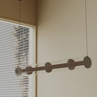 Modern chandelier 3d model