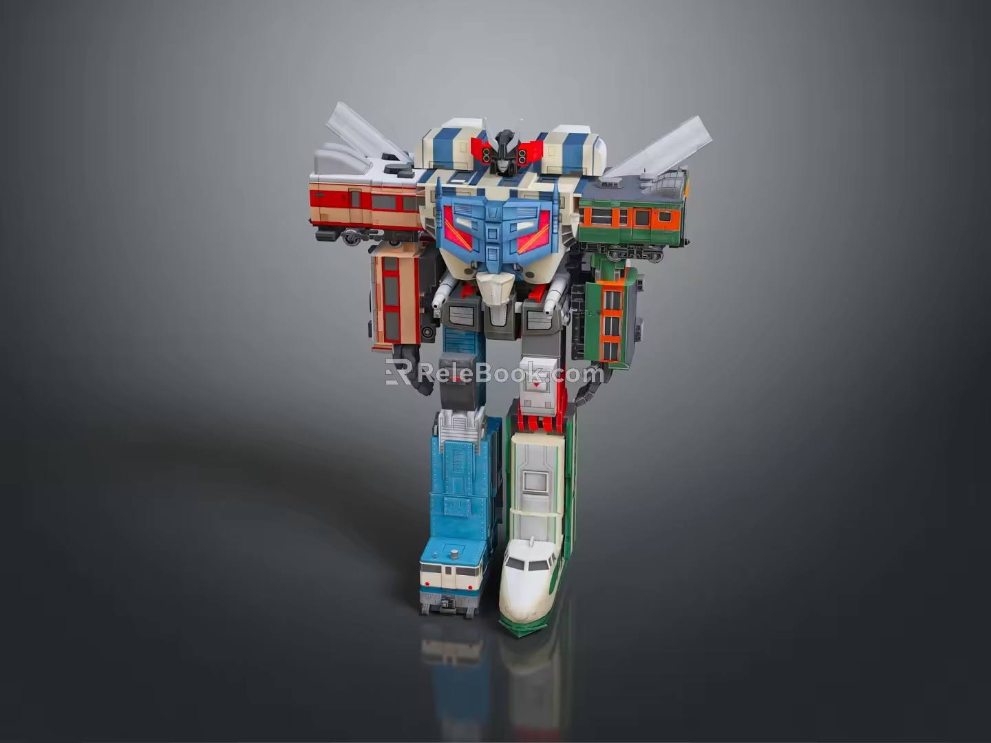 Robot Assistant Small Robot Butler Robot Butler Figure Game Figure 3d model