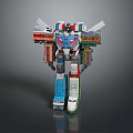Robot Assistant Small Robot Butler Robot Butler Figure Game Figure 3d model