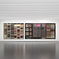 Smart Wardrobe Interior Design With Multiple Color Options And Storage Solutions 3d model