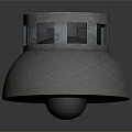 Metallic Dome Shaped Industrial Equipment With Upper Square Openings Structure