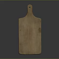 Natural Wood Cutting Board For Kitchen With Smooth Surface And Hanging Hole