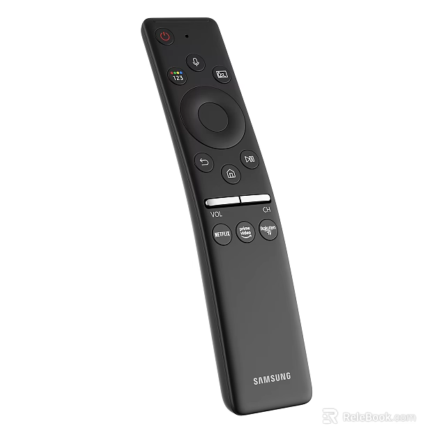 Samsung Smart TV Remote Control With Ergonomic Design And User Friendly Buttons 3d model 