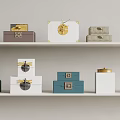 New Chinese Storage Box Storage Box 3d model