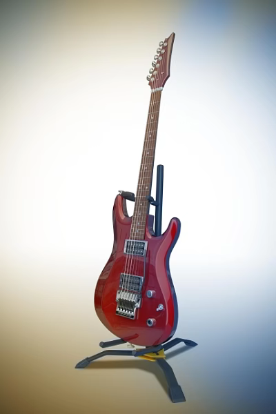 Guitar 3d model Guitar 3d model