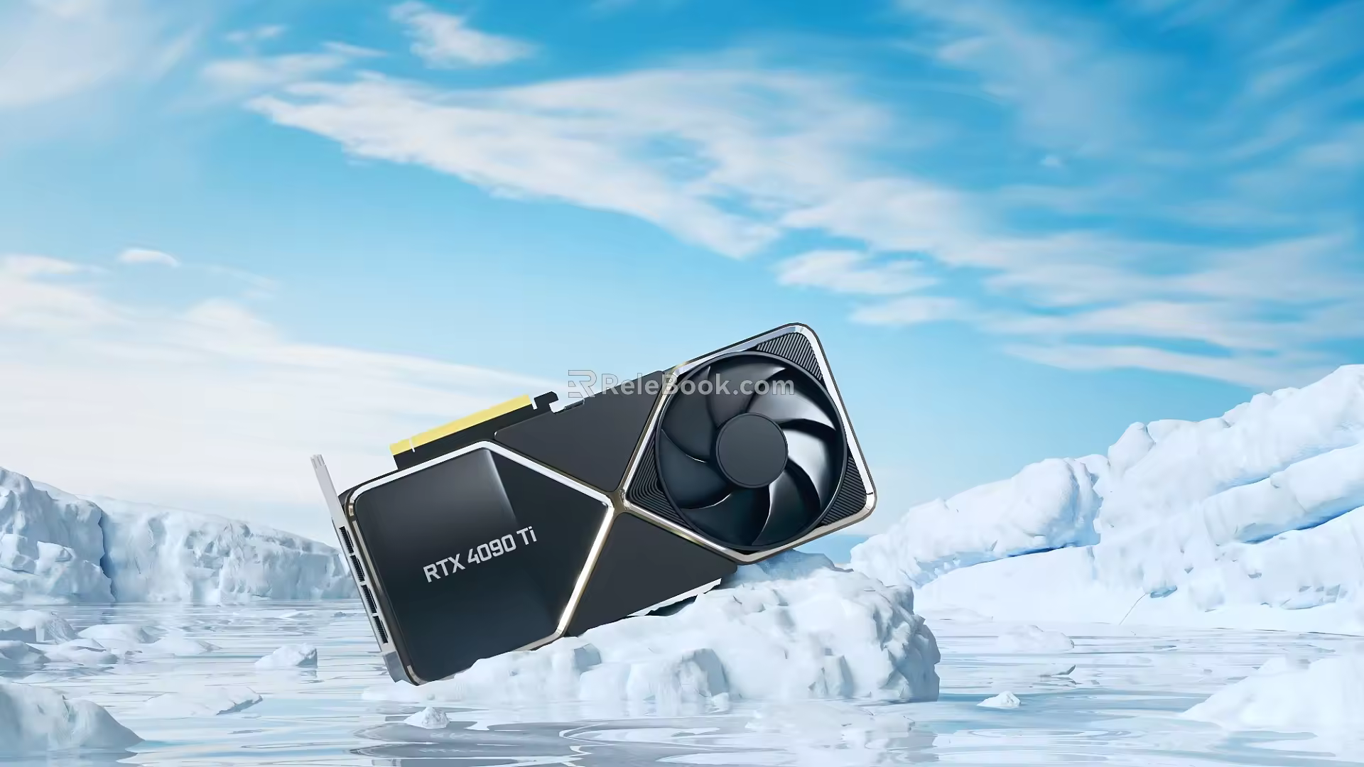 Graphics high-end graphics RTX4090 ASUS micro-star RTX4090 game graphics 3d model