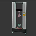 Universal Material Testing Equipment With Vertical Frame And Digital Control Panel 3d model