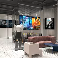 Modern Soso Digital Store Featuring PS5 Switch Displays And Interior Decor