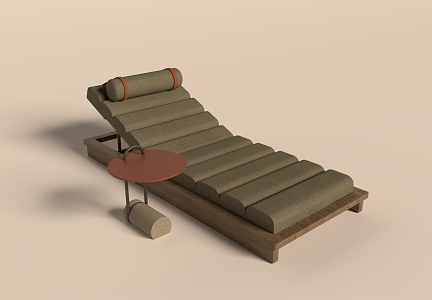 Modern recliner 3d model